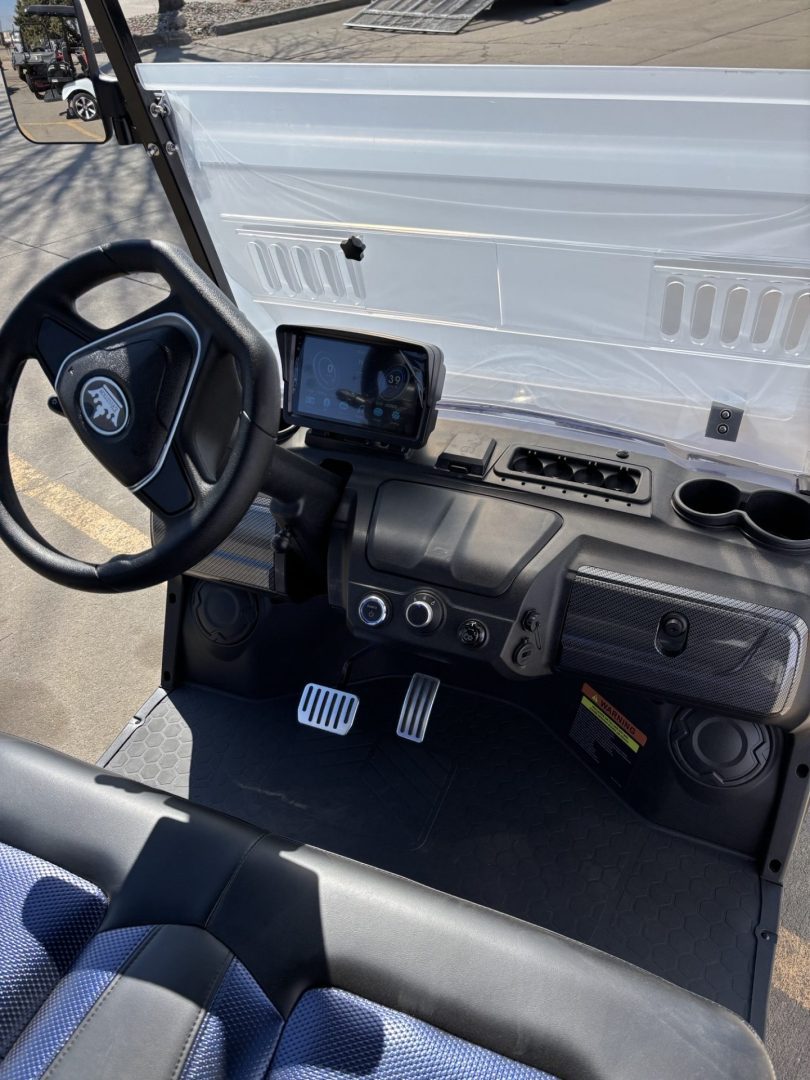 Evolution Electric Vehicles: D5 Ranger 4 Golf Cart – Portimao Blue ...