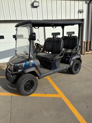 Epic Carts E40FX Golf Cart - Navy Blue