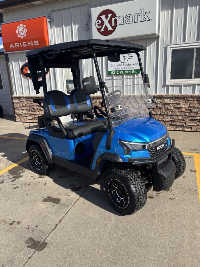 ICON i20X Golf Cart – Caribbean Blue