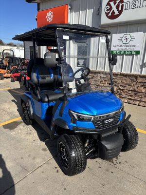 ICON i40X Golf Cart - Caribbean Blue