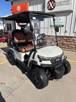 ICON i40X Golf Cart - White