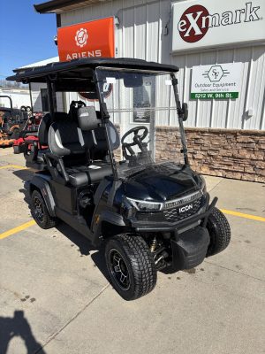 ICON i40X Golf Cart - Black